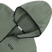 StringKing Women's Polartec Fleece Quarter Hood Pro - Sharp Fit, Avenue Green, Detail