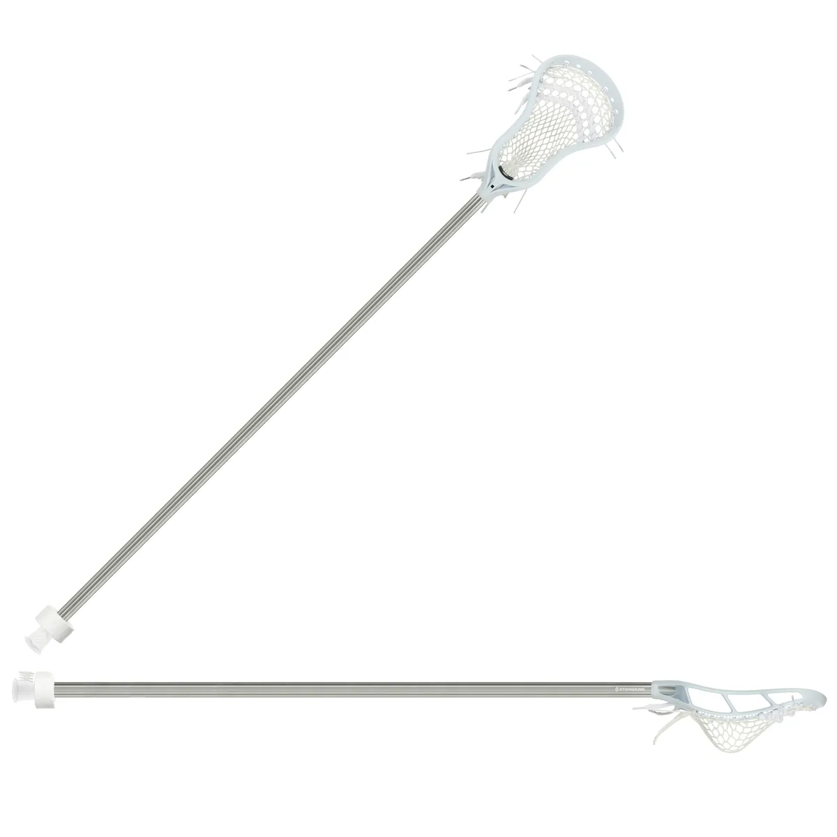 StringKing Complete 2 Sr. - Legend Sr., A 380, Type 3s, White / Silver, Full Stick Diagonal, Horizontal