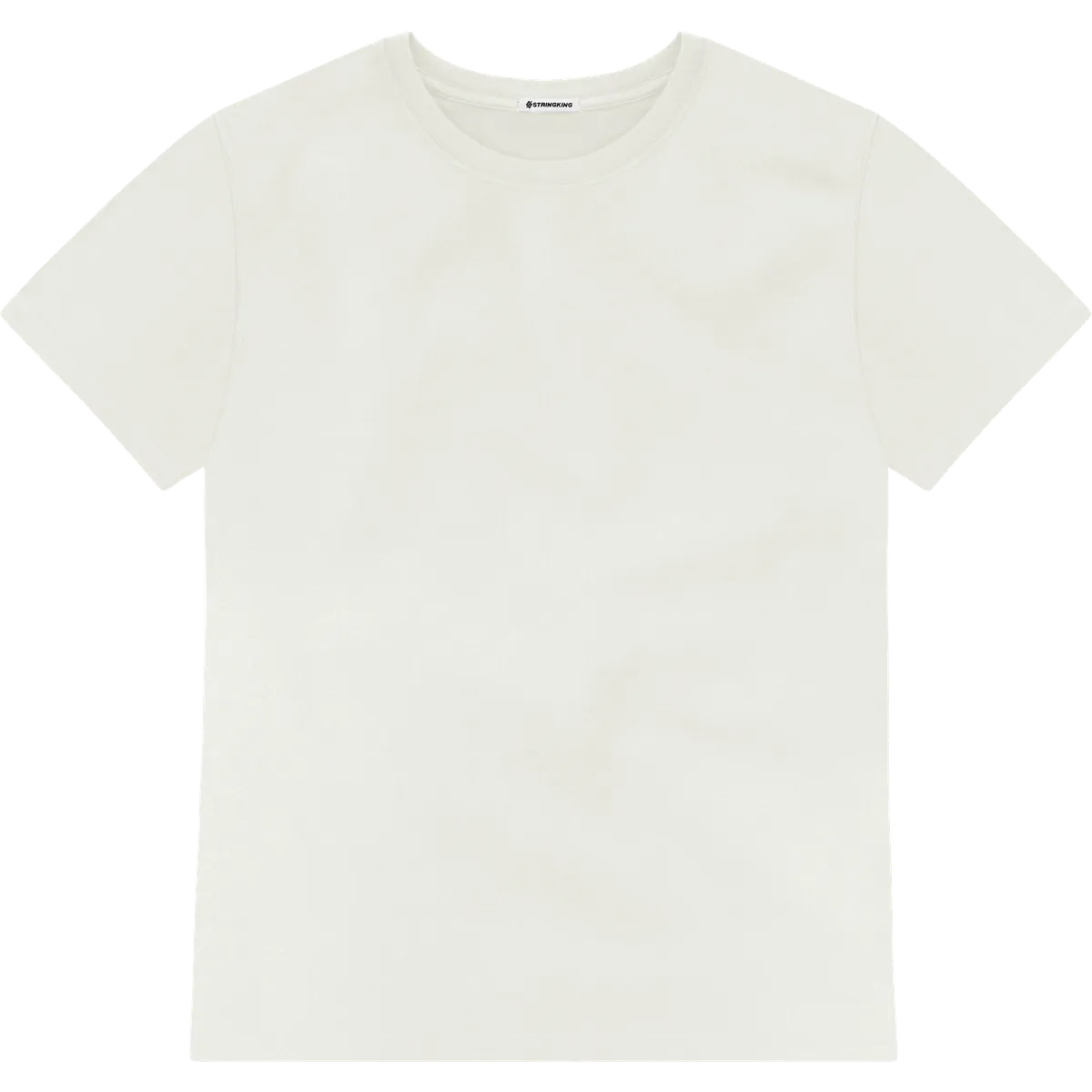StringKing Men's Pima Terry Tee - Relaxed Fit, Tofu, Front