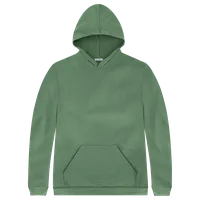 StringKing Men's Pima Cotton Hoodie - Sharp Fit, Green, Front