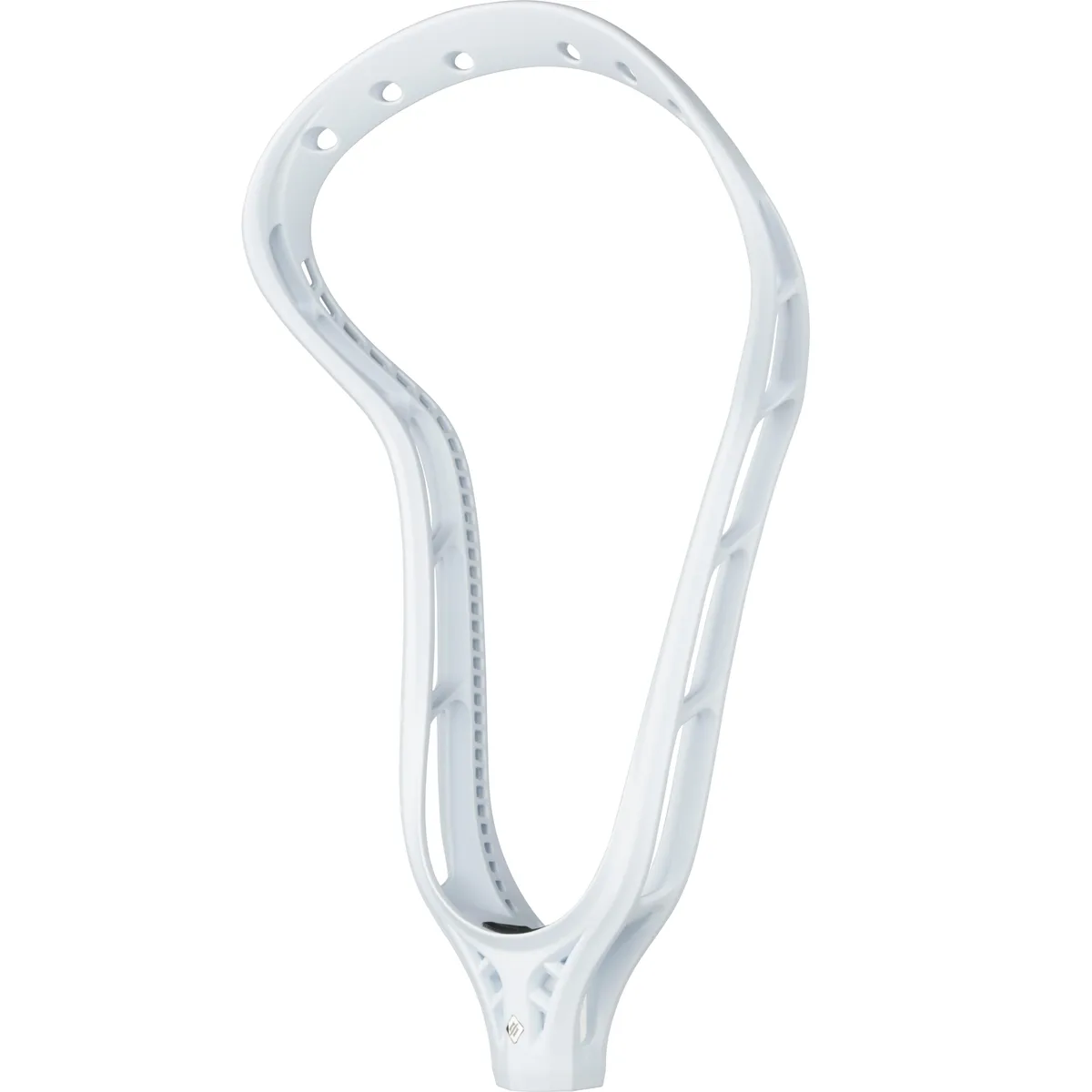 StringKing Women's Mark 2 Midfield - Unstrung, White, Unstrung, Angled Front