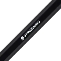 StringKing Women's Metal 2 - 130 Grams, Black, Top Section, Angled Right