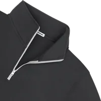 StringKing Men's FlexStyle Quarter Zip - Sharp Fit, Moonless Night, Detail