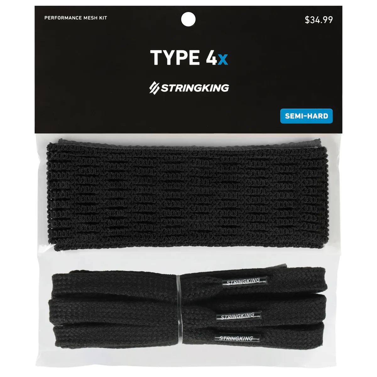 StringKing Type 4 - Type 4x, Mesh Kit, Black, Packaged with Strings