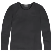 StringKing Women's FlexStyle Long Sleeve Crewneck T-Shirt - Relaxed Fit, Moonless Night, Front