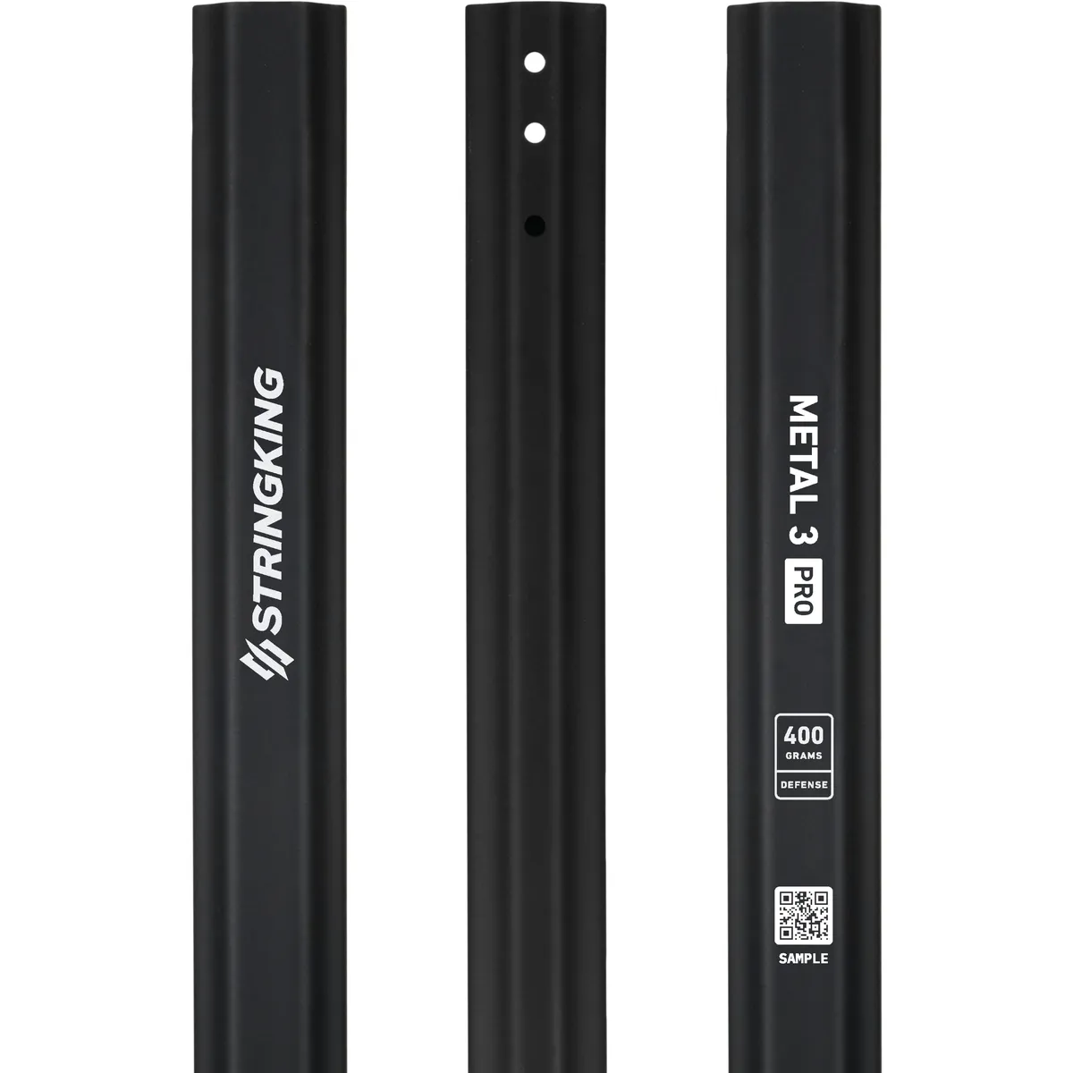 StringKing Men's Metal 3 Pro Defense - 400 Grams, Black, Top Section, Right, Front, Left
