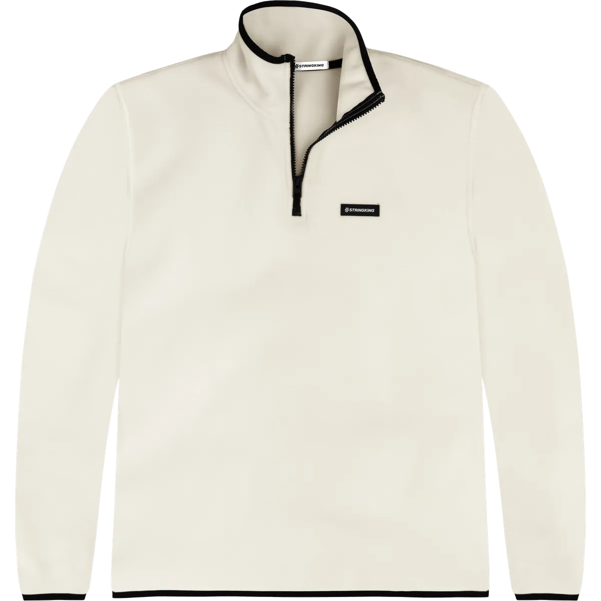StringKing Men's Polartec Fleece Quarter Zip - Relaxed Fit, Jet Stream, Front