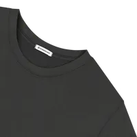 StringKing Women's FlexTech Short Sleeve Crewneck T-Shirt - Relaxed Fit, Black, Detail