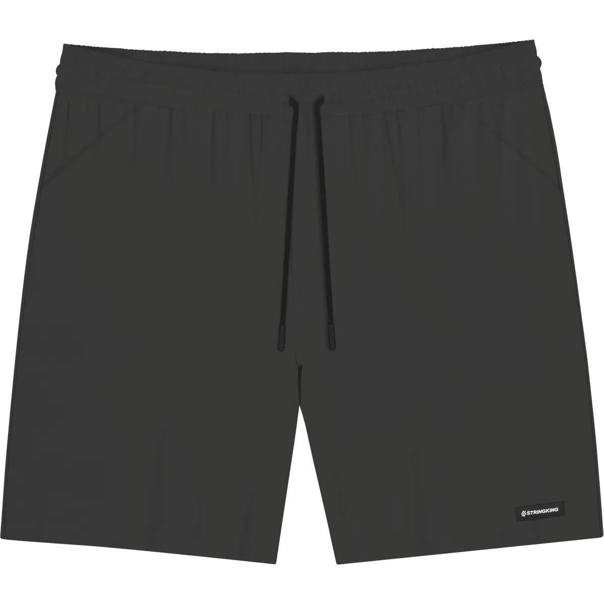 StringKing Men's Velocity Short - Sharp Fit, Black, 9 inch, Front