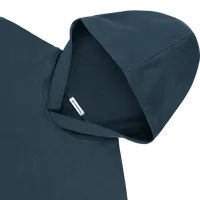 StringKing Women's Pima Cotton Hoodie - Sharp Fit, Navy, Detail