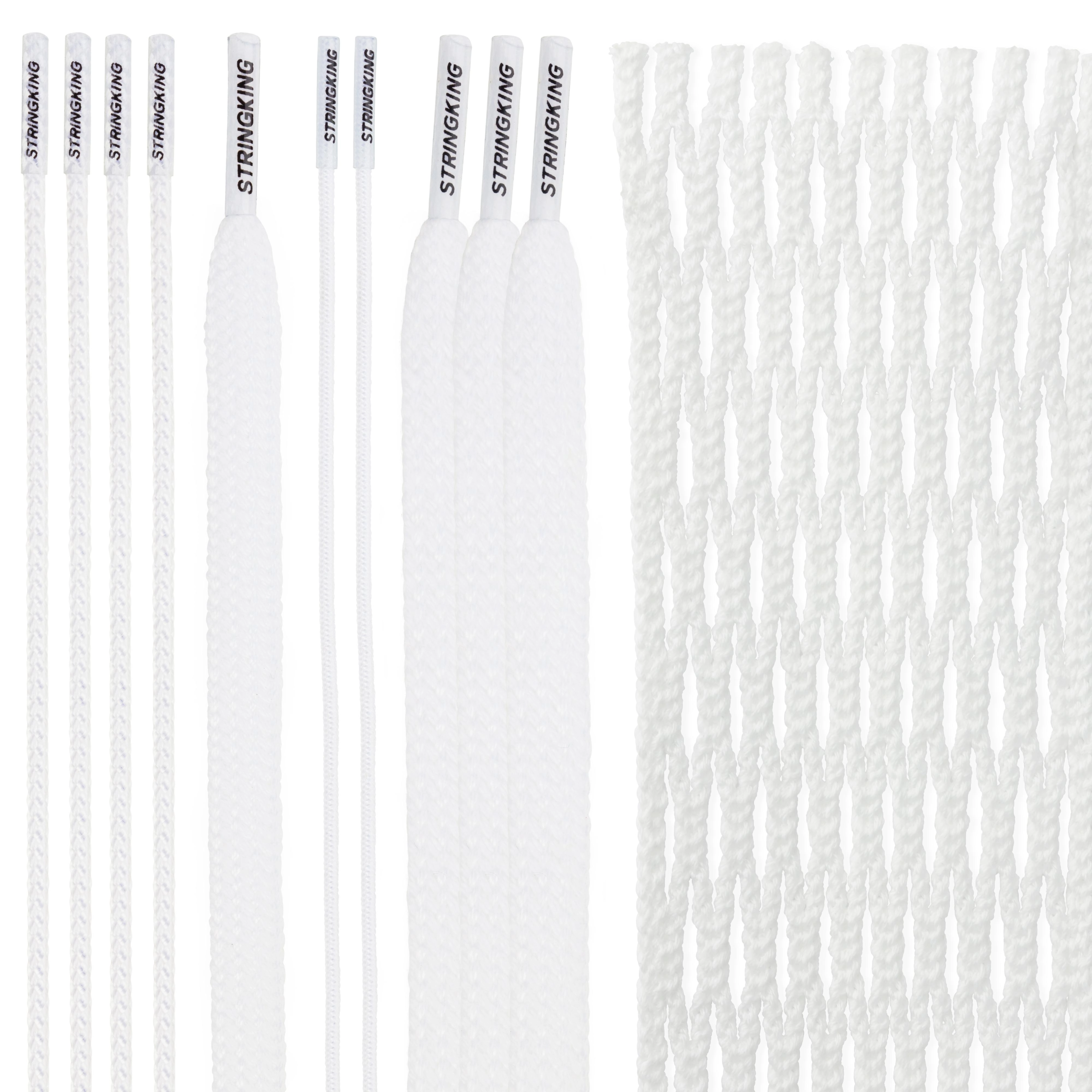 StringKing Type 4s Lacrosse Mesh Kit - Semi-Soft Performance Mesh With Strings