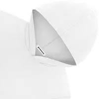 StringKing Men's Pima Jersey Short Sleeve Hoodie Multi - Relaxed Fit, White, Detail