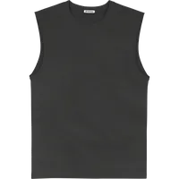 StringKing Men's StayWarm Tank Top - Compression Fit, Black, Front