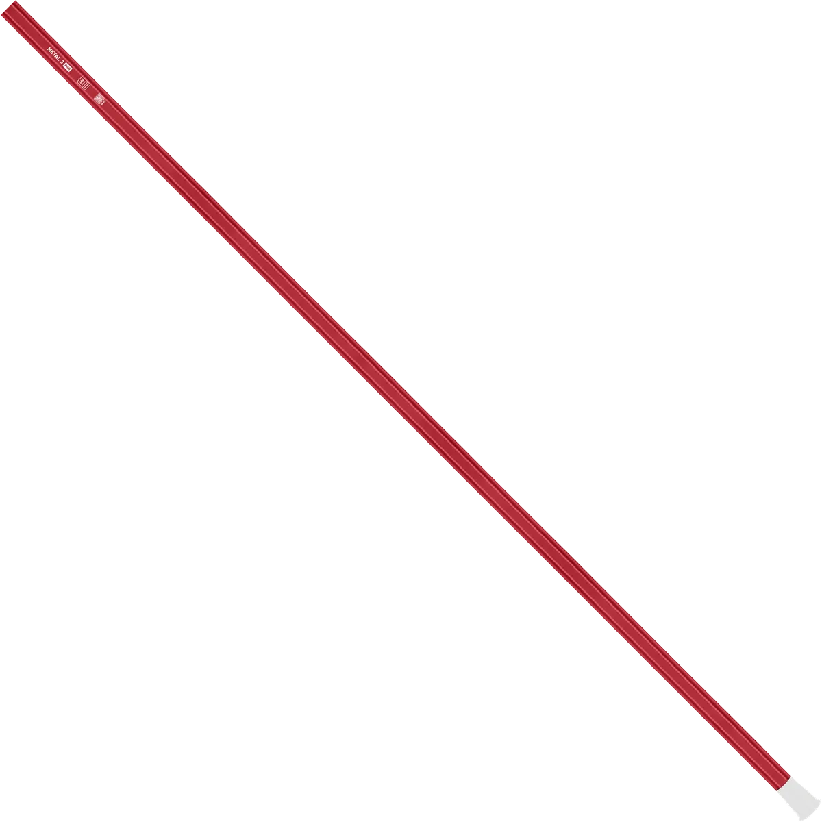 StringKing Metal 3 Pro Defense - 360 Grams, Red, Full Length, Angled, Left Side, With Butt End
