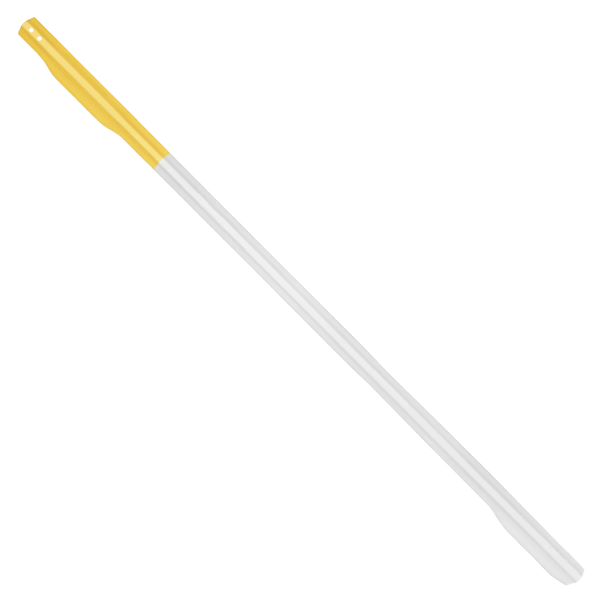 StringKing Composite 2 Pro Faceoff - Double Lever, 155 Grams, White / Yellow, Full Top Side
