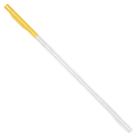 StringKing Composite 2 Pro Faceoff - Double Lever, 155 Grams, White / Yellow, Full Top Side
