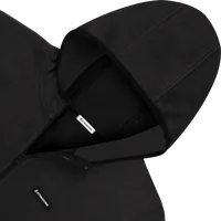 StringKing Men's Polartec Fleece Full Zip Hoodie Pro - Sharp Fit, Meteorite, Detail