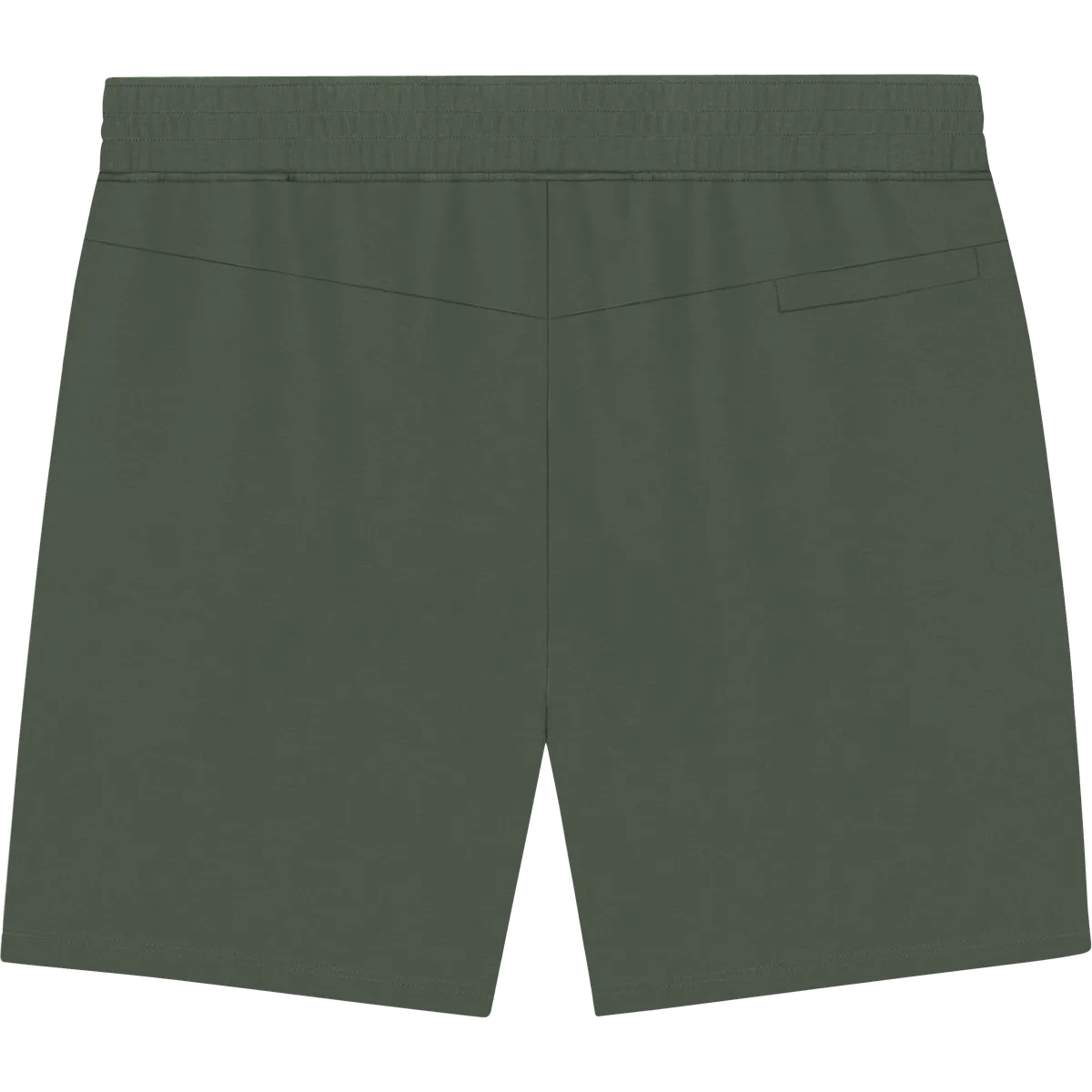 StringKing Men's Pima Terry Shorts - Sharp Fit, Moss, Back