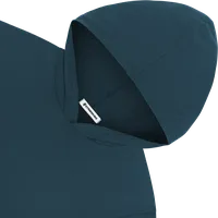 StringKing Men's Pima Jersey Hoodie - Relaxed Fit, Navy, Detail