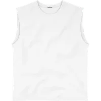 StringKing Men's StayCool Tank Top - Relaxed Fit, White, Front