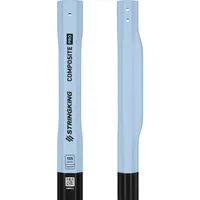 StringKing Men's Composite Pro Faceoff - 155 Grams, Black / Carolina, Top Section, Left Side, Front