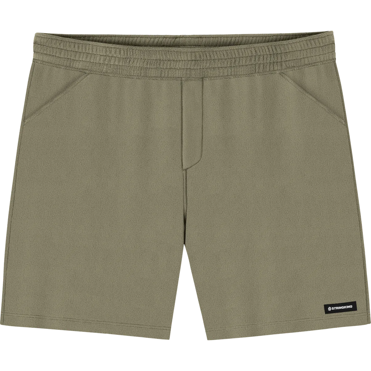 StringKing Men's Polartec Fleece Shorts - Relaxed Fit, Mermaid, Front