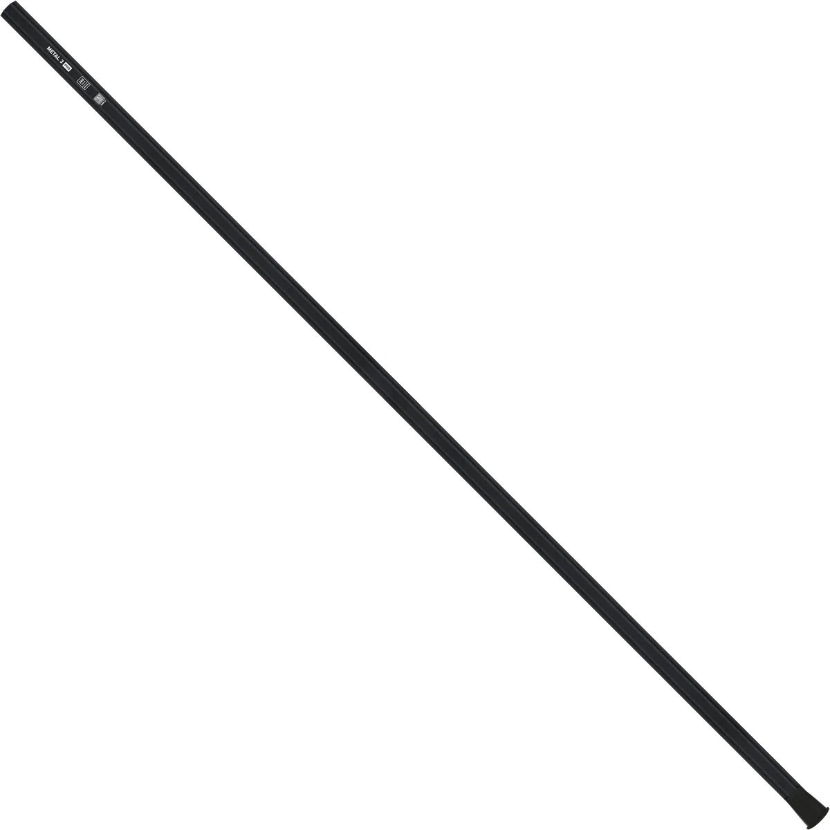 StringKing Metal 3 Pro Defense - 360 Grams, Black, Full Length, Angled, Left Side, With Butt End