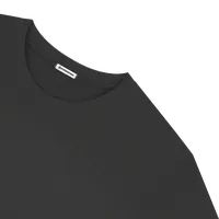 StringKing Men's StayWarm Long Sleeve T-Shirt - Sharp Fit, Black, Detail