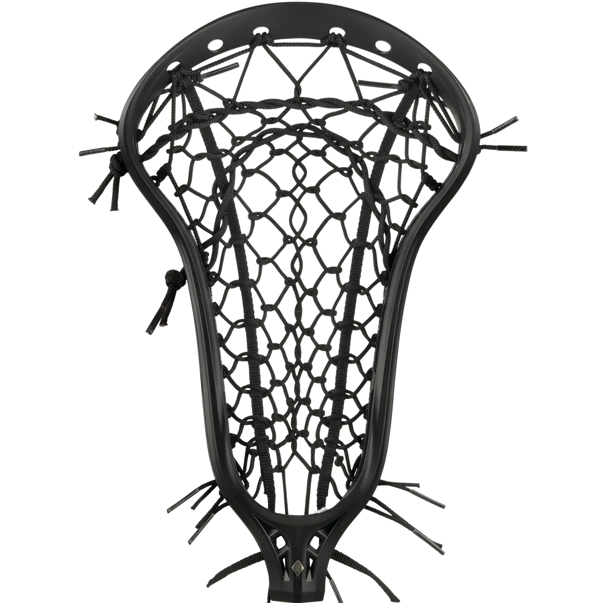 StringKing Women's Mark 2 Midfield - Strung, High, Tech Trad, Black / Black, Strung, Face