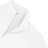 StringKing Men's StayCool Quarter Zip - Relaxed Fit, White, Detail