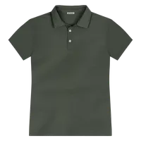 StringKing Men's FlexStyle Short Sleeve Polo - Sharp Fit, Thyme, Front