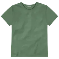 StringKing Men's Pima Cotton Short Sleeve Crewneck T-Shirt - Relaxed Fit, Green, Front