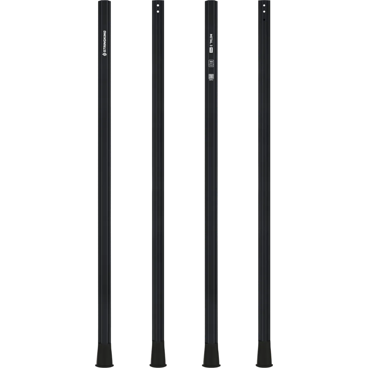 StringKing Metal 3 Pro Attack - 155 Grams, Black, Full Length, Vertical, Right, Front, Left, Back