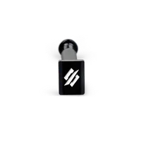 StringKing Locking Bolt - Rectangle, Black, Face