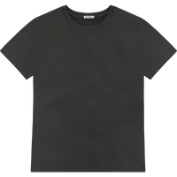 StringKing Men's Pima Terry Tee - Relaxed Fit, Black, Front