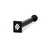 StringKing Locking Bolt - Rectangle, Black, Angled