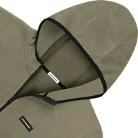 StringKing Men's Polartec Fleece Full Zip Hoodie Pro - Sharp Fit, Mermaid, Detail