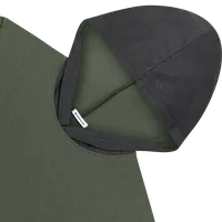 StringKing Men's FlexStyle Light Short Sleeve Hoodie 2C - Relaxed Fit, Thyme Main, Moonless Night Accent, Detail