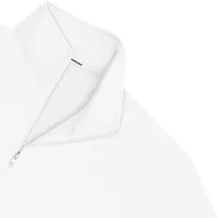 StringKing Men's StayWarm Quarter Zip - Sharp Fit, White, Detail