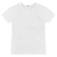 StringKing Men's Pima Terry Tee - Sharp Fit, White, Front