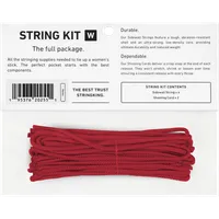 StringKing Women's String Kit - String Kit, Maroon, Packaged, Back