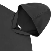 StringKing Women's Pima Cotton Hoodie - Sharp Fit, Black, Detail