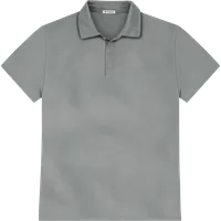 StringKing Men's StayCool Polo - Relaxed Fit, Gray, Front
