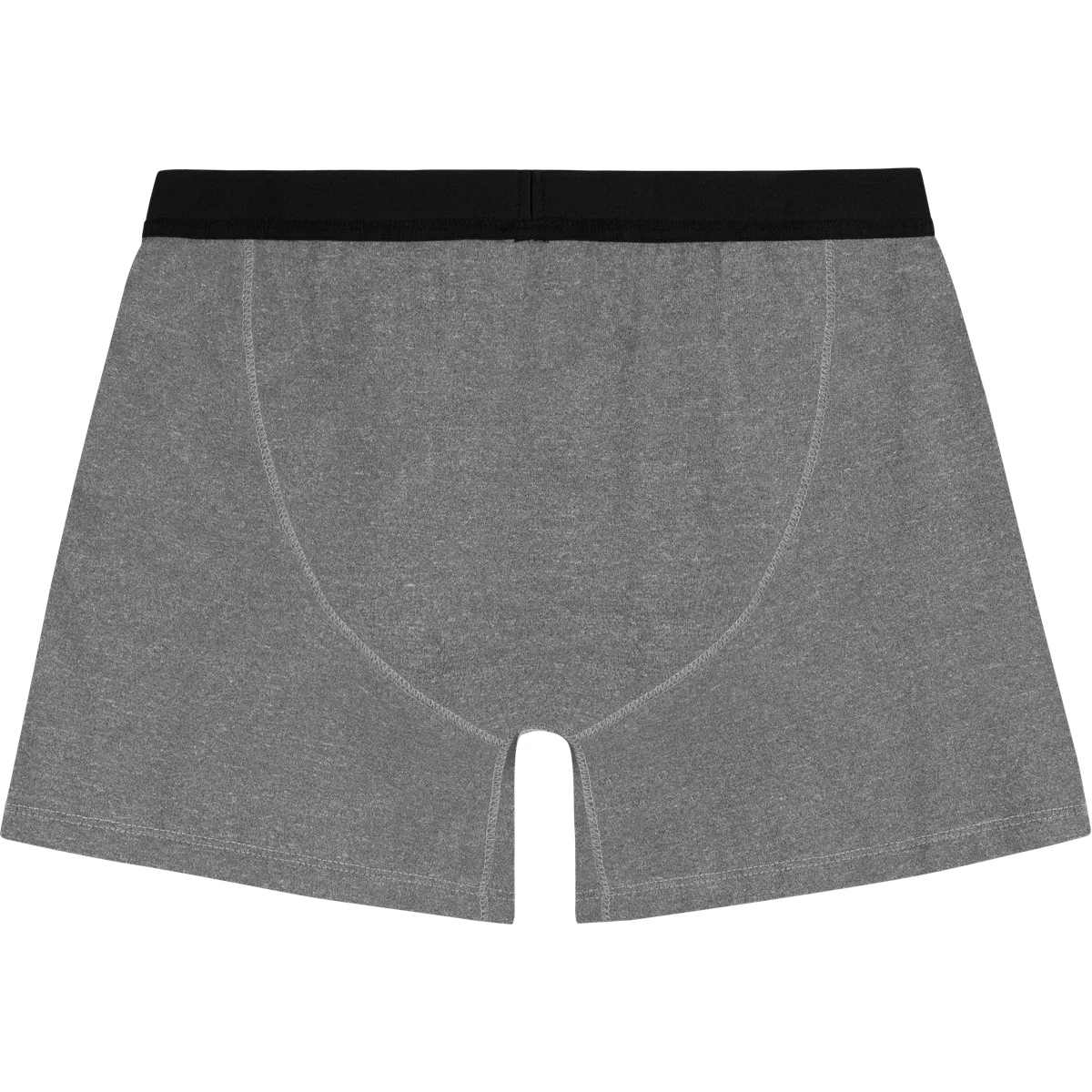 StringKing Men's FlexTech Boxer Briefs - Heather Gray, Back
