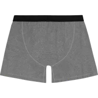 StringKing Men's FlexTech Boxer Briefs - Heather Gray, Back