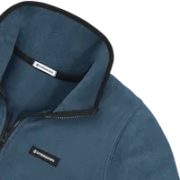StringKing Women's Polartec Fleece Quarter Zip Pro - Sharp Fit, Indian Teal, Detail