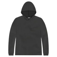StringKing Men's FlexTech Lightweight Hoodie - Sharp Fit, Black, Front