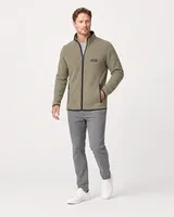 StringKing Men's Polartec Fleece Full Zip with Pockets - Sharp Fit, Mermaid, Collar Shoulder - Human Model