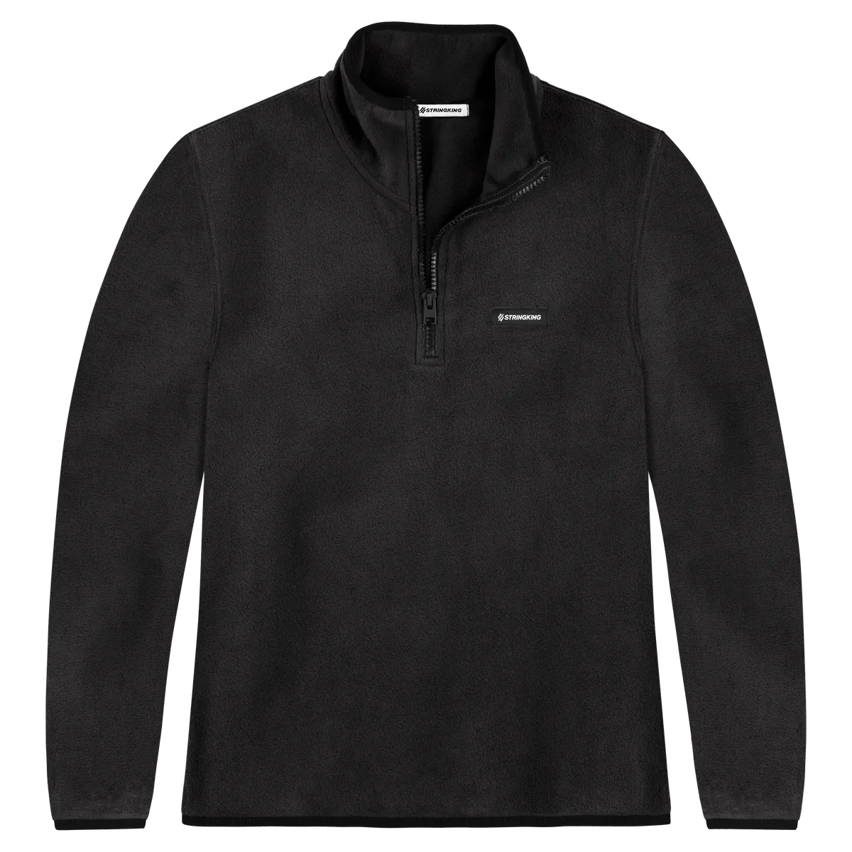 StringKing Women's Polartec Fleece Quarter Zip - Sharp Fit, Meteorite, Front