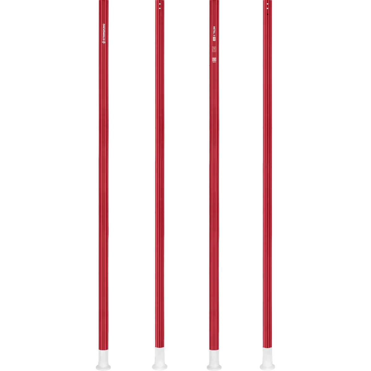 StringKing Metal 3 Pro Goalie - 142 Grams, Red, Full Length, Vertical, Right, Front, Left, Back